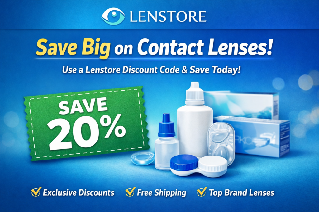 Lenstore Discount Code: How to Save More on Contact Lenses and Eye Care Essentials